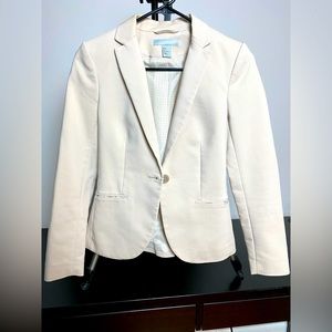 H&M Blazer Cream